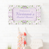Lavendel Roos Vrijgezellenfeest Banner (Insitu)