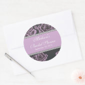  Lavendel Roos Vrijgezellenfeest Sticker (Envelop)