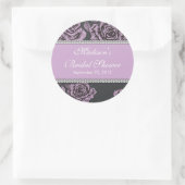  Lavendel Roos Vrijgezellenfeest Sticker (Tas)