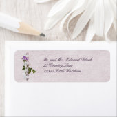 Lavendel Roos Wedding Suite Etiket (Insitu)
