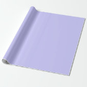 Lavendel Roos Zacht Bord Wit Pastel Effen Kleur Cadeaupapier (Uitgerold)