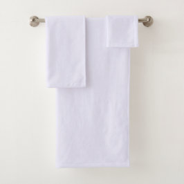 Lavendel Roos Zachte Bleke Witte Pastel Effen Kleu Bad Handdoek
