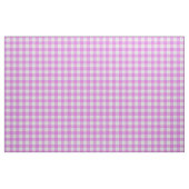Lavendel Roze Geruite Gingham Stof (Fat Quarter)