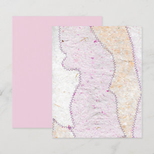 Lavendel Roze Oranje Handgemaakte Gesteven Scrapbo