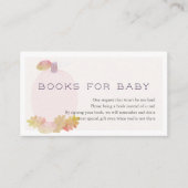 Lavendel Roze Pompoen Boek Aanvraag Informatiekaartje (Voorkant)