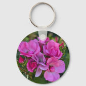 lavendel roze roos sleutelhanger (Achterkant)