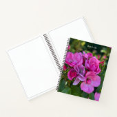 Lavendel Roze Rose Hardcover Notitieboek (Binnen)