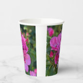 Lavendel Roze Rose Papieren Bekers (Links)