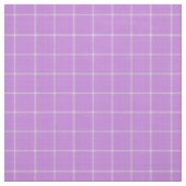 Lavendel Roze Vensterruit Gingham Strepen Stof (Swatch)
