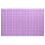 Lavendel Roze Vensterruit Gingham Strepen Stof (Fat Quarter)