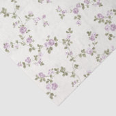 Lavendel Rozen Ivoor Shabby Gift Wrap Tissue Paper Tissuepapier (Detail)