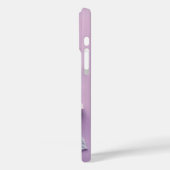 Lavendel Rozen op Lila Mist iPhone Case (Achterkant / Links)
