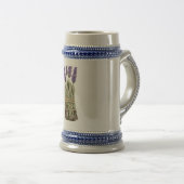 Lavendel Salie Bundel Keramische Bierpulman Bierpul (Voorkant rechts)