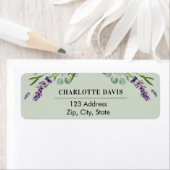 Lavendel salie groen eucalyptus retouradres etiket (Insitu)