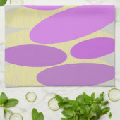 Lavendel Schijf Keukenhanddoek (Gevouwen)