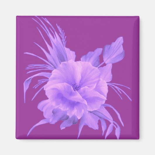 Lavendel schoonheid magneet (Voorkant)