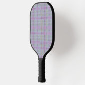 Lavendel Schotse Strepen Harmonie Pickleball Paddle (Links)