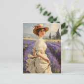 Lavendel Serenity:  Provence Briefkaart (Staand voorkant)