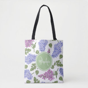 Lavendel Sering Monogram Tote Bag