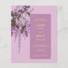 Lavendel, Sering, Rozen, Trouwkaart op budget