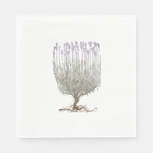 Lavendel Servet (Voorkant)
