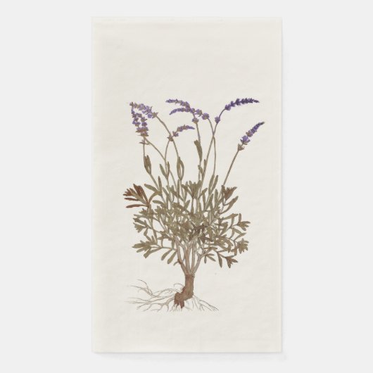 Lavendel servet (Voorkant)