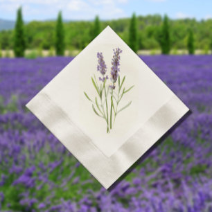 lavendel servetten
