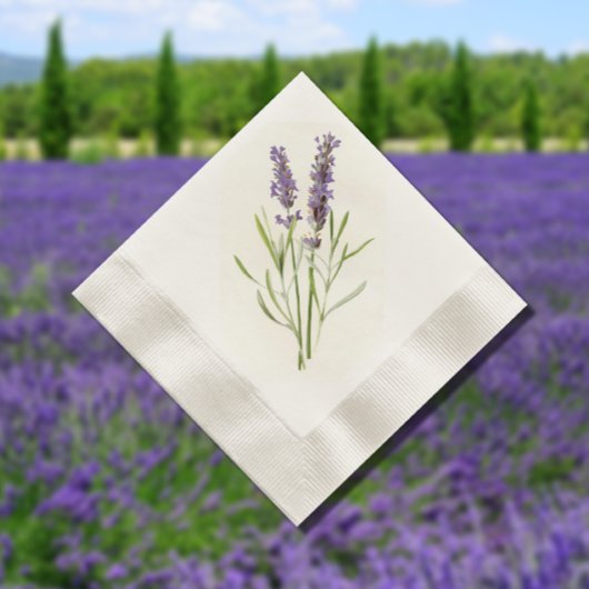 lavendel servetten