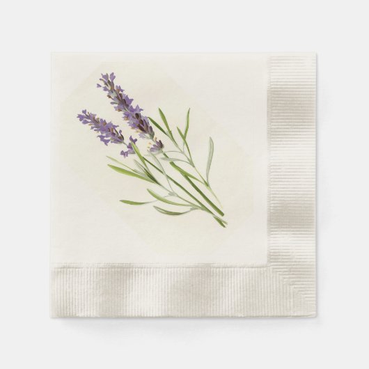  lavendel servetten (Voorkant)