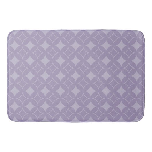 Lavendel shippo patroon badmat (Voorkant)