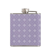 Lavendel shippo patroon heupfles (Achterkant)