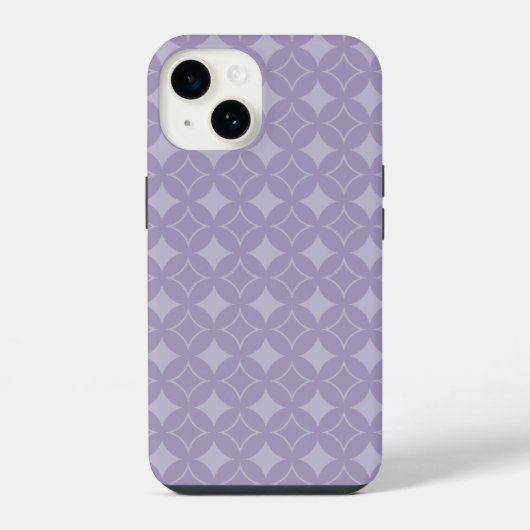 Lavendel shippo patroon iPhone hoesje (Achterkant)