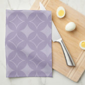 Lavendel shippo patroon theedoek (Quarter Fold)