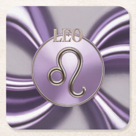 Lavendel Silver Leo Onderzetter Set