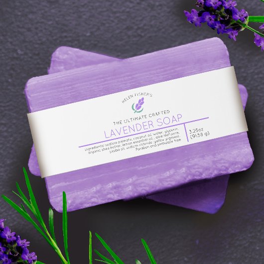 lavendel soap schoonheidsproduct uitnodigingen wikkel