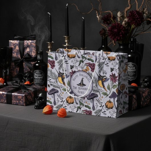 Lavendel Spooky Halloween Hummingbird Garden Groot Cadeauzakje