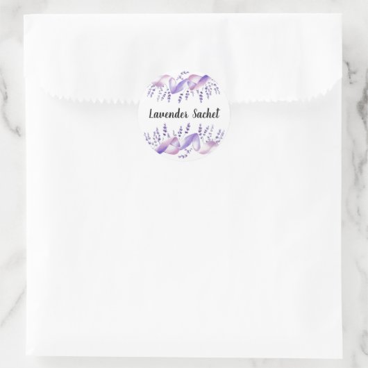Lavendel Sprigs Lavendel Sachet Sticker (Tas)