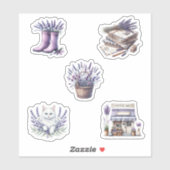 Lavendel Spring Sticker Sheet (Vel)