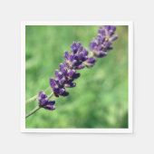 Lavendel Stalk fotopapier servetten (Voorkant)