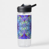 Lavendel Starburst Mandala Waterfles (Links)