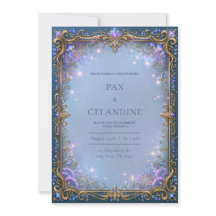Lavendel Starlight Filigree Bruiloft