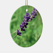 Lavendel Steel Foto Cirkel Ornament (Rechts)