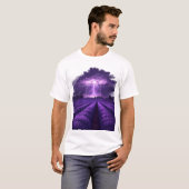 Lavendel Storm T-shirt (Voorkant volledig)