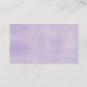 Lavendel Storybook Baby Meisje Douche Luier Raffle Informatiekaartje (Achterkant)