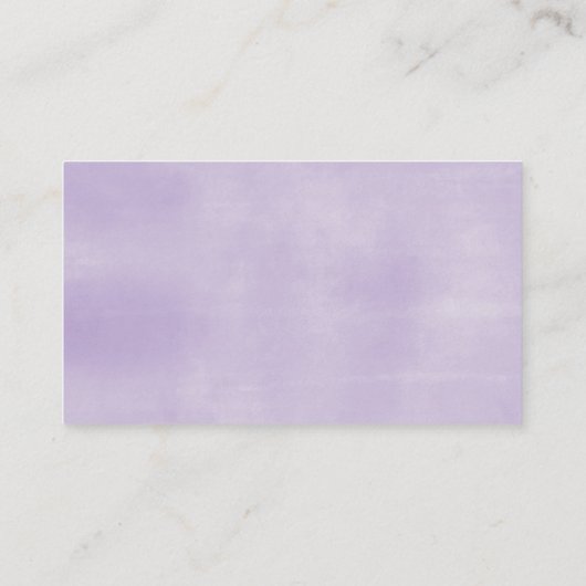 Lavendel Storybook Baby Meisje Douche Luier Raffle Informatiekaartje (Achterkant)