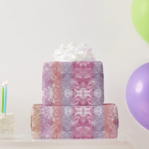 Lavendel streep wikkelpapier cadeaupapier