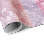 Lavendel streep wikkelpapier cadeaupapier (Rol Hoek)