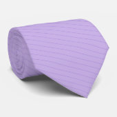 Lavendel streeppatroon stropdas (Opgerold)