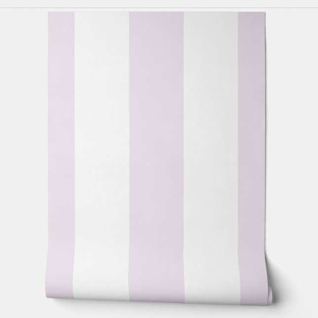 Lavendel Strepen Behang (Afrollen)