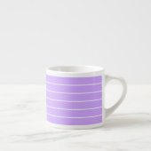 lavendel strepen KLEINE 6oz ESPRESSO CUPS Kop (Rechts)